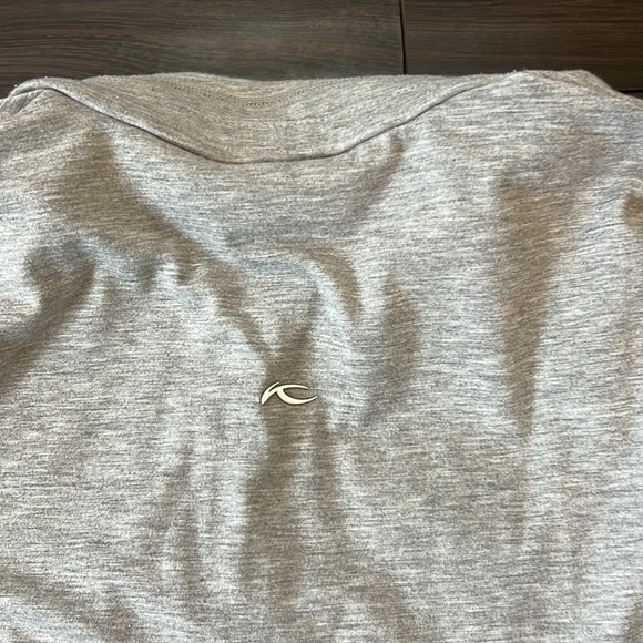 KJUS Ladies Trace Halfzip Midlayer - Size 38 Medium - Grey Melange - Picture 9 of 9